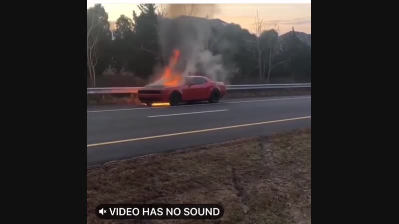 Dodge porn video – Случайное возгорание dodge demon