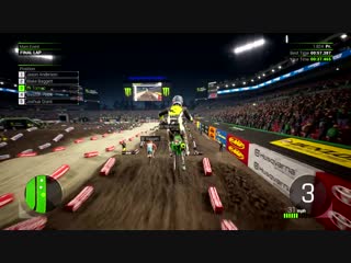 Monster energy supercross 2 first full gameplay ps4