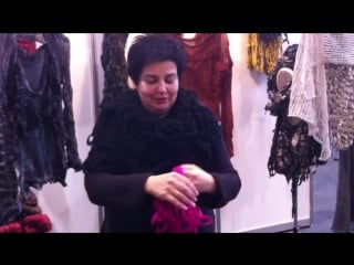 Arm knitting demonstration