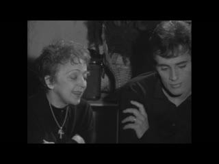 Edith piaf présente son mari, théo sarapo