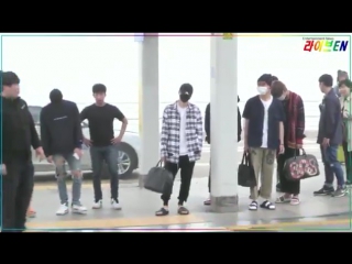 Press Video Of Bts At Incheon Airport On Their Way To Manila , Philippines , 170501