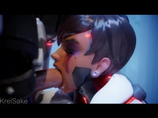 Sombra blowjob owtop