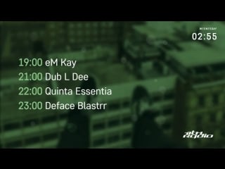 Em kay and dub l dee / quinta essentia and deface blastrr live @ integration / bass addiction