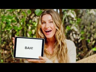 Gisele bündchen teaches brazilian slang