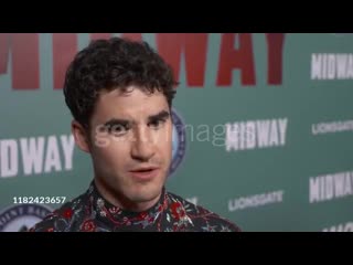 Hear darren criss talk on the film and honor of being involved in the production of midway