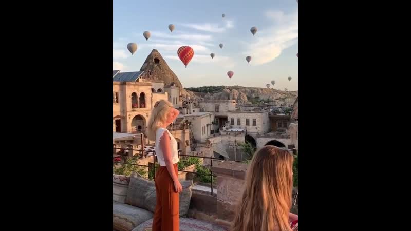 🌞 sunrise views in cappadocia, turkey 🇹🇷