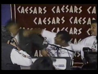 Ridick bowe vs larry donald pressconerence