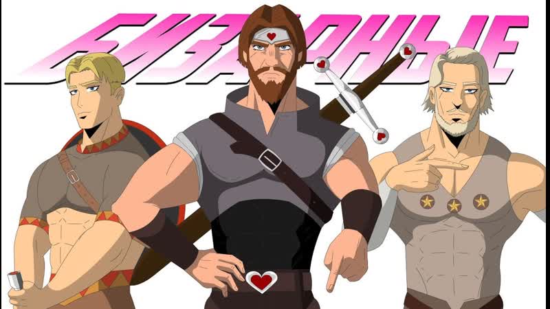 Три богатыря vs аниме