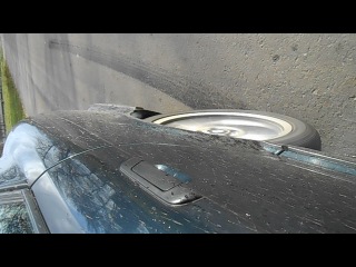 Бернаут с переходом в дрифт