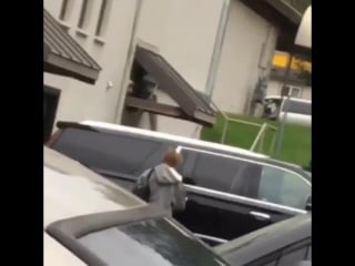 Justin with selena gomez in kirkland, washington (17 december)