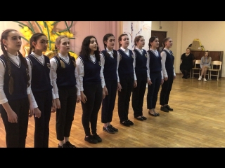 8 марта 2018 год хор лицея,песня «мама,мамочка»