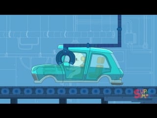Finley is building a race car in his car factory! car cartoons for porn!