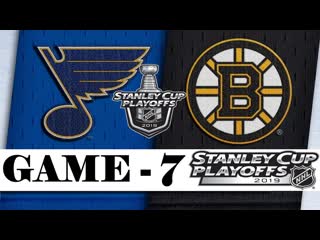 St louis blues vs boston bruins | final | game 7 | stanley cup 2019