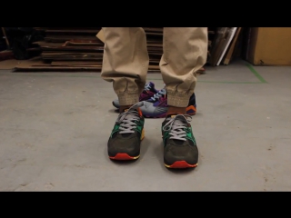 Packer shoes x asics kayano trainer all roads lead to teaneck vol 1 on feet video at exclucity