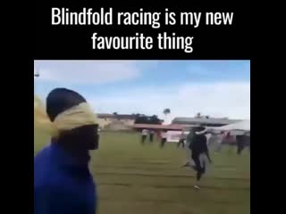 Wcgw with blindfold race