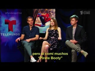 Cine / un cafecito con andrew garfield, emma stone y dane dehaan, de 'the amazing spider man 2'