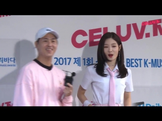 170920 chaeyeon soribada 2017 fanzone interview 3