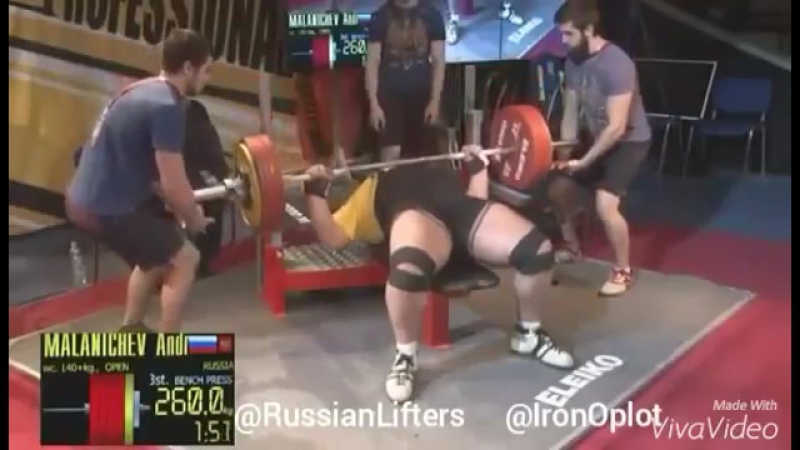 Powerlifting porn video – Malanichev 1135kg 2502lbs raw wr total wrpf powerlifting 475kg squat, 260kg bench, 400kg deadlift