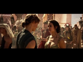 Элоди юнг (elodie yung), эмма бут (emma booth), кортни итон (courtney eaton) "боги египта" (gods of egypt, 2016) 1080p