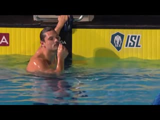 Manaudou v morozov mens 50m freestyle isl london