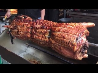 Epic whole pig bbq roast pig roast pork sandwich bbq hog borough market