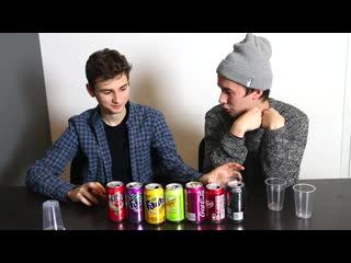 [yan reyzen] soda challenge!! / угадай газироу с брайн мапс !