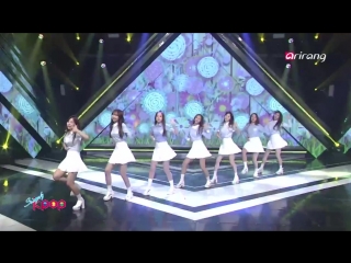 |150320| lovelyz simply k pop comback stage «hi~»