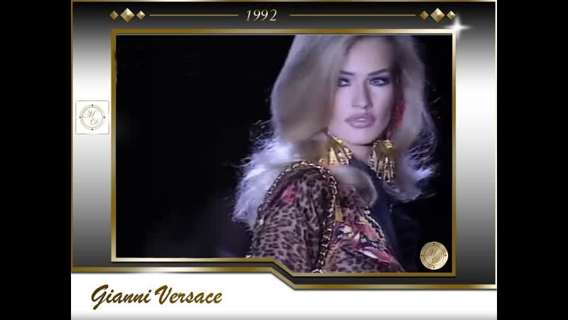 Gianni versace spring summer 1992 milan