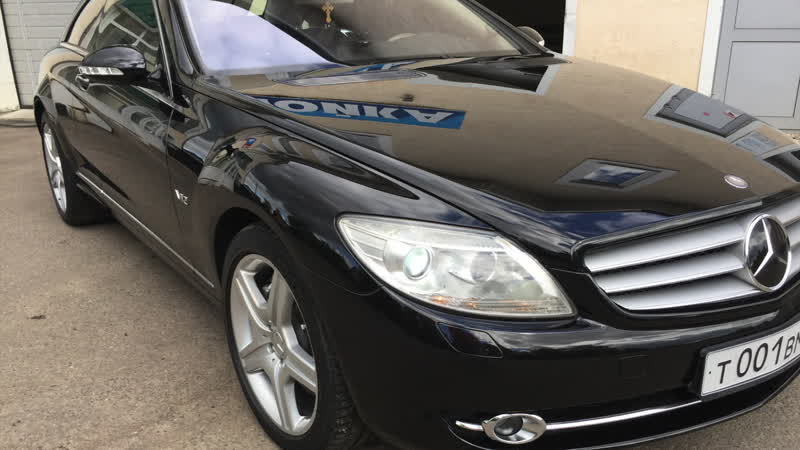 Mercedes cl 600 полироа