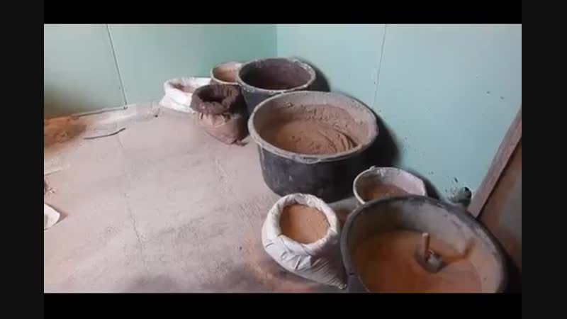 Раствор для кладки печи