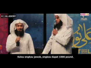 Indonesia akhlak islam mufti menk, syaikh mansour as salimi, nayef as shahfi