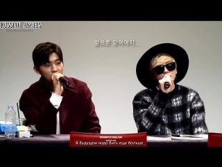 [fancam/160124] teen top @ incheon fansigning [рус суб]