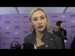 Sarah gadon exclusive interview sundance 2020 black bear premiere