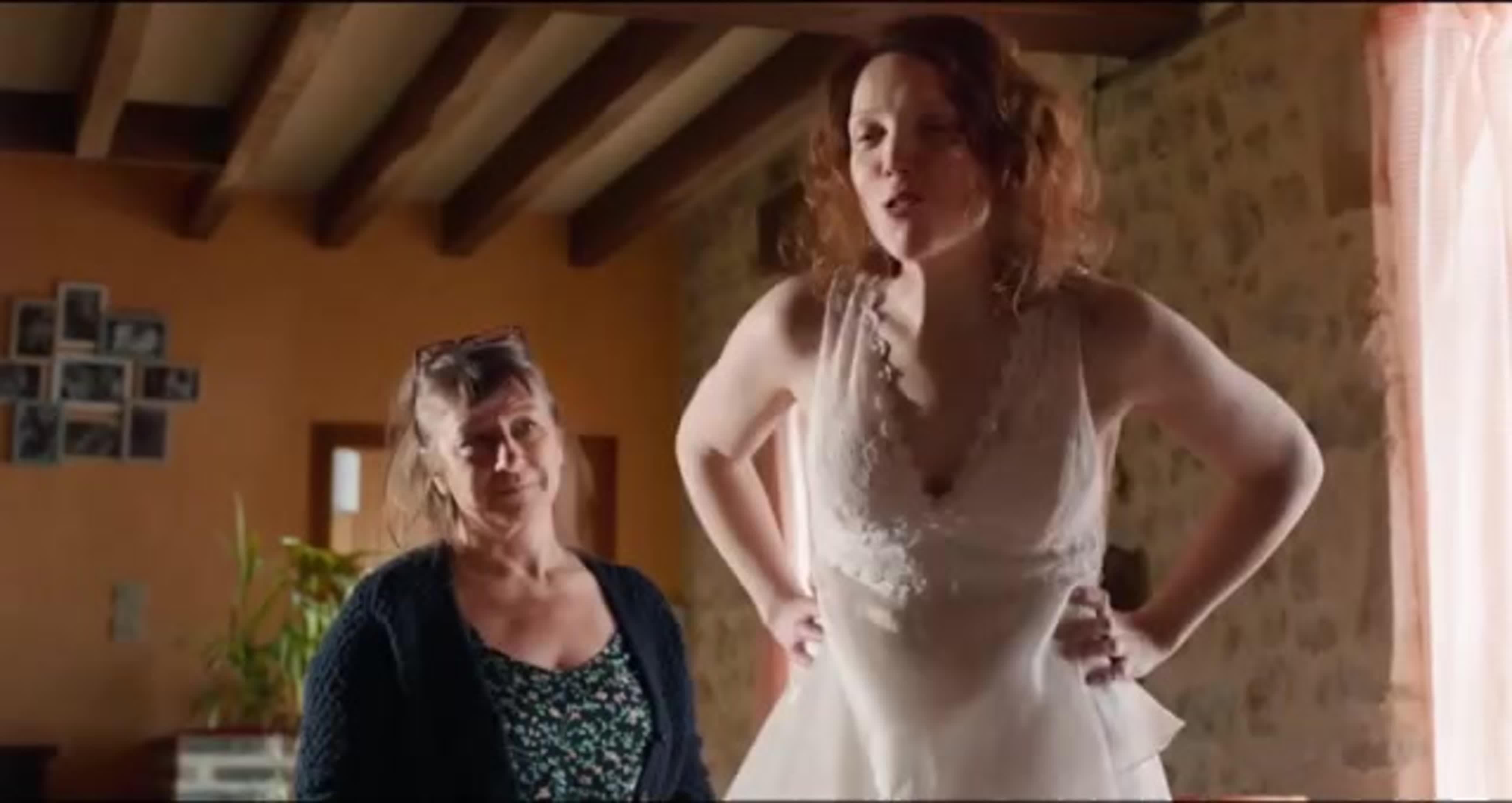 Passionate embrace in motion