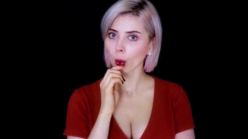 Sleepy cupcake asmr | the sound of a mouth + candy