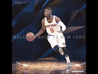 Tim hardaway jr back to ny!