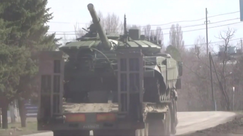 Т 72б3 вс рф на российско украинской границе 24 03 2017