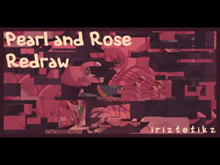 Pearl&rose redraw | s p e e d p a i n t | i r i z t e t i k z