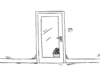 Saimon`s cat let me in