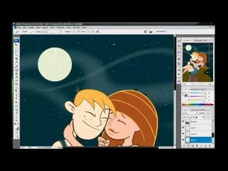 Speedpainting kim and ron make a