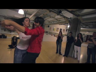 Kamacho sarah zouk freestyle workshop demo in chicago