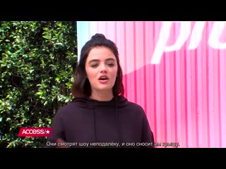 Lucy hale can only hope her pll fans will love her new riverdale spinoff ¦ access