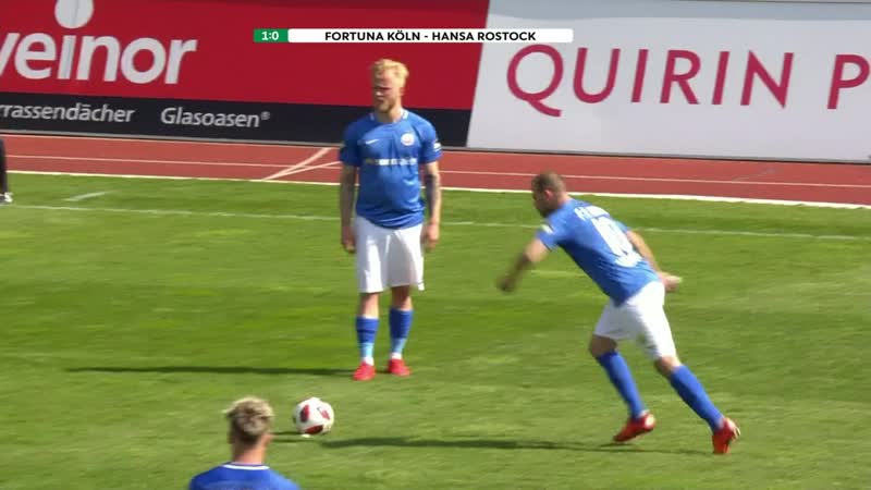 32 spieltag 18/19 highlights fortuna köln 11 fc hansa rostock