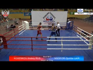 Kosenkov andrey (rus) vs nsofor djunior (ukr) 81kg