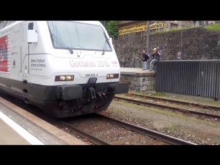 Bahnbetrieb in der schweiz ( luzern, göschenen, grindelwald, airolo, brienz, wassen)