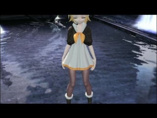 Meltdown 炉心融解 kagamine rin 鏡音リン project diva english romaji drea