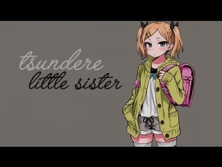 [fallenshadow] tsundere little sister roleplay [voice acting] [asmr ?]