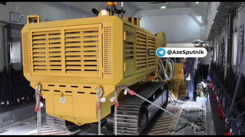 Из турции в азербайджан отправляют новые машины для разминирования