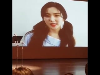 [fancam] 180425 #irene #아이린 #레드벨벳 message for kyungnam pharms 61st anniversary