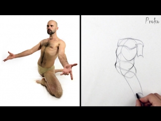 Proko figure drawing fundamentals 06 mannequinization mannequinization example 20